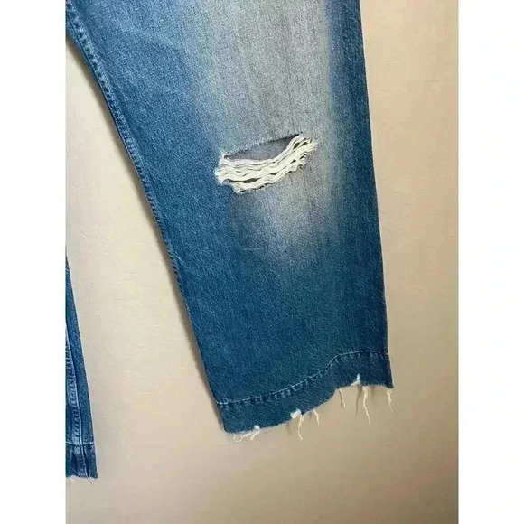 TRAVE Audrey Cropped Wide-Leg Jeans Size 31 - Picture 3 of 13